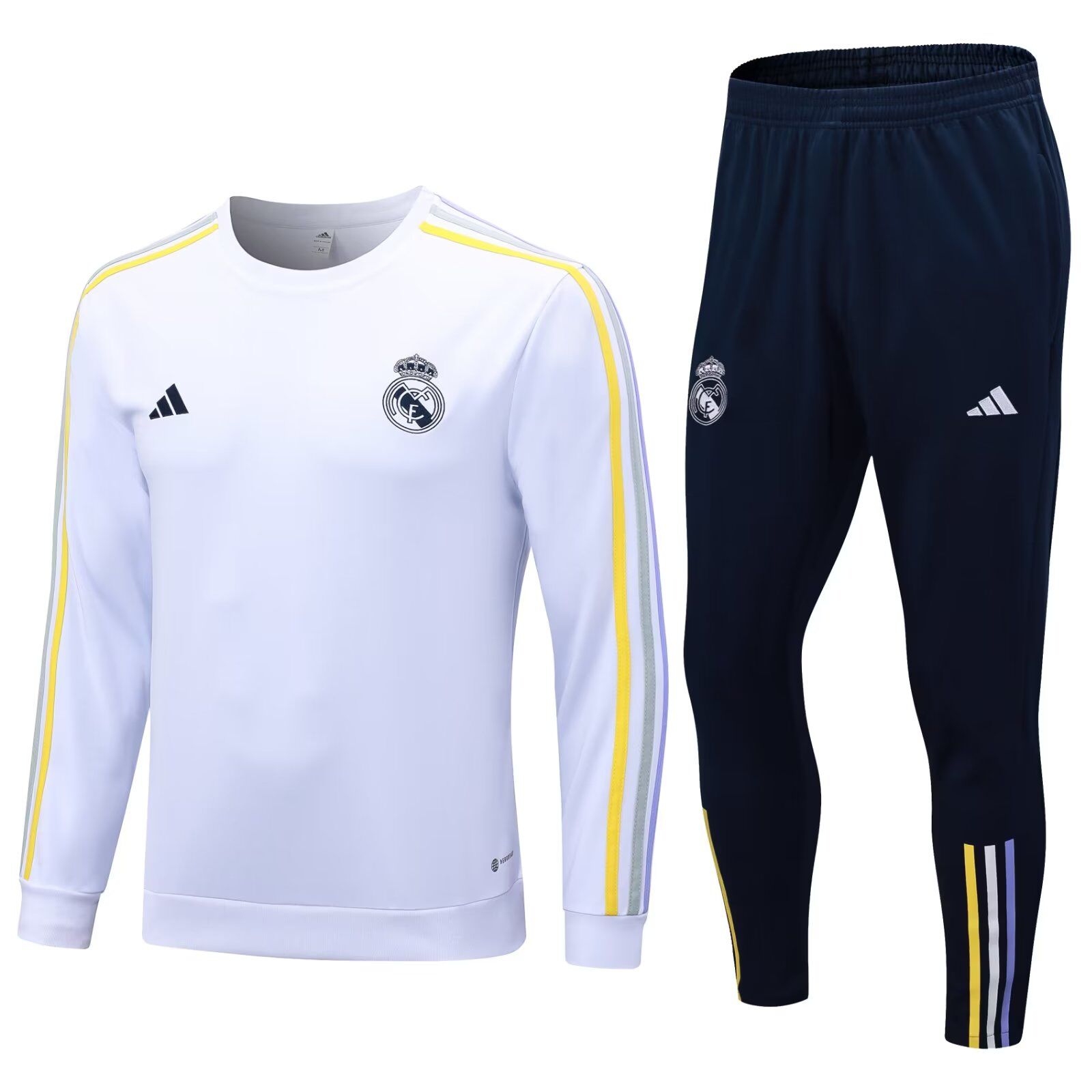 AAA Quality Real Madrid 23/24 Tracksuit - White